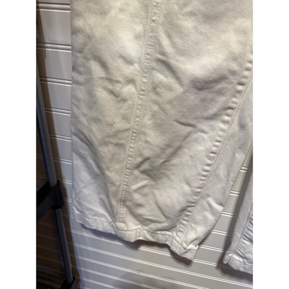 KanCan White Wide Leg High Waisted Button Fly Jeans Size 9/28 - Picture 7 of 12